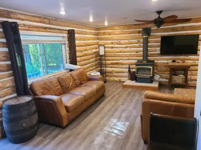 Christmas and New Years Rentals at discount prices at Greenlodge Cottage, just north of Grand Bend b...