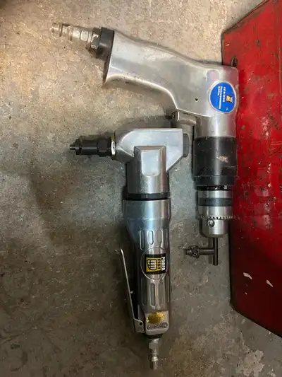 Air Tools - 3/8 drill and Nibbler, View more