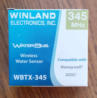 Wireless Water Sensor with Probe - Winland WBTX-345 - NEW IN BOX