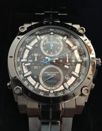 Bulova Precisionist Chronograph Watch Montre 98B229 NWOT