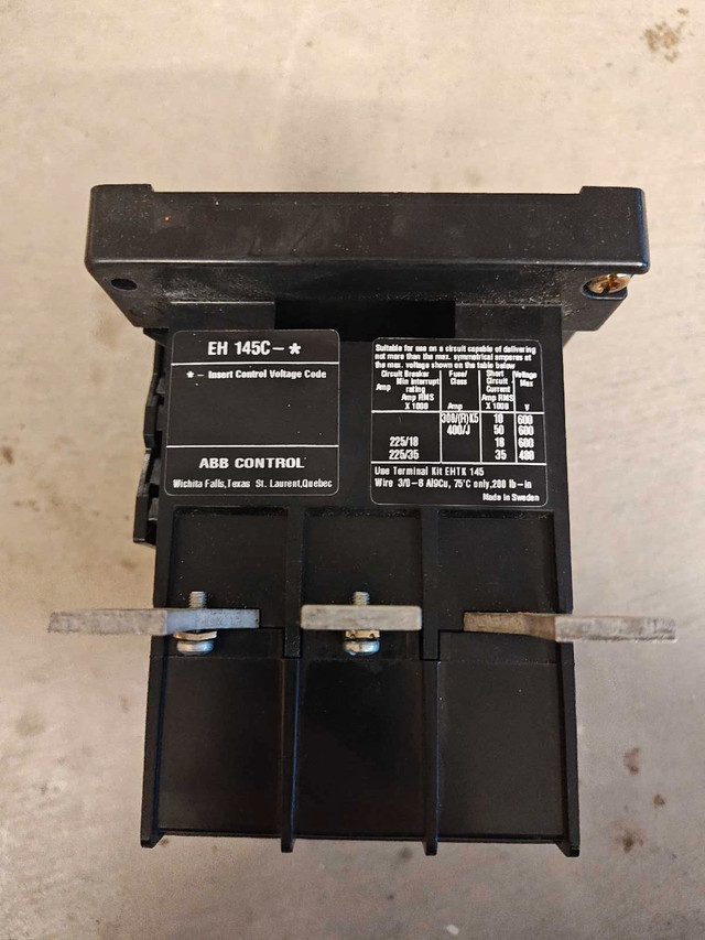 ABB CONTACTOR EH 145 3P 230A 600V in Other Business & Industrial in Markham / York Region - Image 3