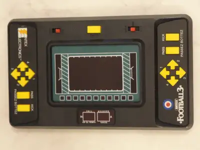 VINTAGE ENTEX FOOTBALL 3 ELECTRONIC HANDHELD GAME, View more