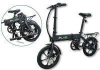 PLUG Foldable Electric E-Bike - 350W Motor