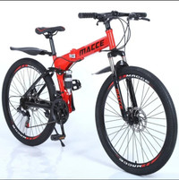 Mountain foldable bicycle