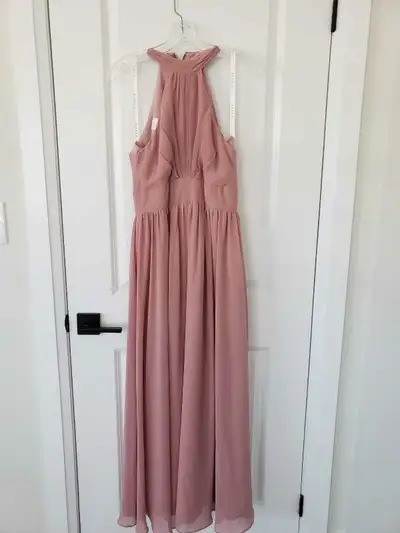 Haltered grad long dress/gown, View more