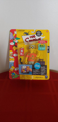 2002 THE SIMPSONS, INTELLI-TRONIC RESORT SMITHERS ACTION FIGURE