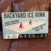 NEW IN BOX Winter DIY Bakcyard Ice Rink