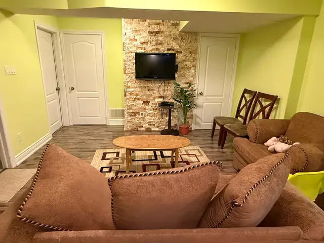 Furnished 2-Bedroom Basement Apartment for Rent (Steeles+Mavis) in Long Term Rentals in Mississauga / Peel Region - Image 5