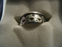 Silver Dolphin Ring Size 7