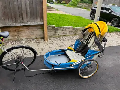 Large bike trailer / jogger / stroller, View more