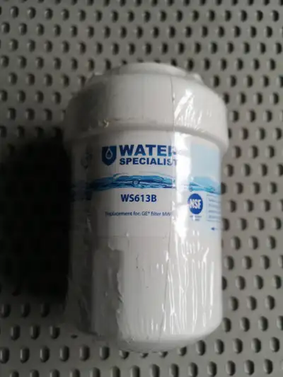 This Waterspecialist MWF Refrigerator Water Filter Replacement for GE MWF SmartWater, MWFA, MWFP, GW...