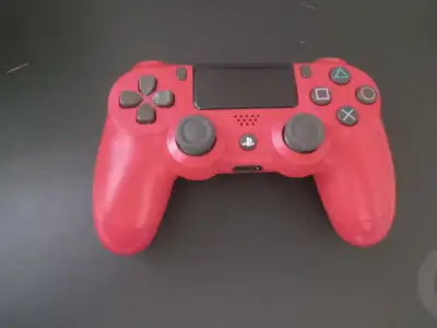 PS4 DualShock 4 Controller - Red - Looks Amazing, No Drift, Full, View more