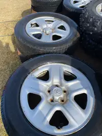 Toyota 17” Rims and tires 