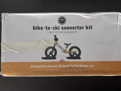 Bike-to-Ski Converter Kit, View more