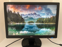 LG computer monitor 19 inches