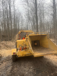Wood chipper for rent