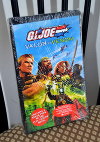 G.I. G I GI JOE VALOR vs. versus VENOM promotional VHS video tap