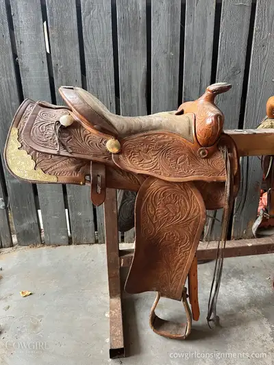 16" Eamor Western Saddle, View more