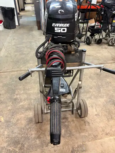 Evinrude E-TEC 50hp boat motor, View more