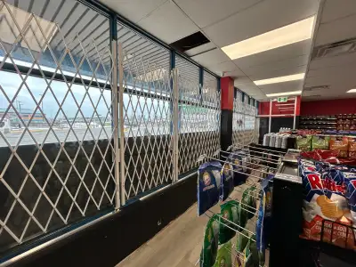 Security bars and folding gates Secure businesses and homes fast