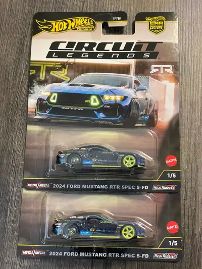 Hot wheels premium Ford Mustang RTR Spec 5, View more