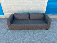 FREE DELIVERY• GREY EQ3 MODERN COUCH / SOFA / LOVE SEAT