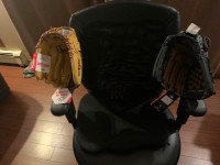 Baseball gloves new!!