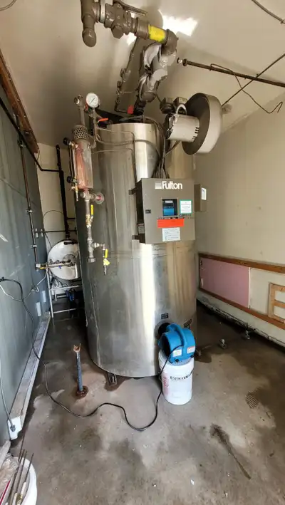 Small industrial steam boiler for FREE (Richmond), View more