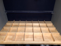 Ikea pax shelf/drawer organizer 