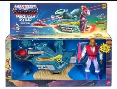 Masters Universe Motu Prince Adam Sky Sled he man mattel, View more