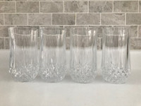 Crystal Water Glasses - 10 OZ - Set of 4