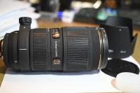 Lentille Sigma 70-200mm, 1:2.8 pour Nikon