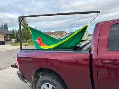 Truck hitch mount hammock frame, View more