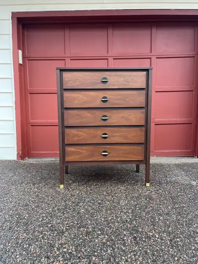 Midcentury Modern Walnut Dresser, View more