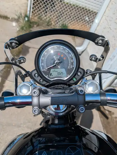 Lots of features such as abs, traction control,led lights,electronic cruise and throtle and low seat...
