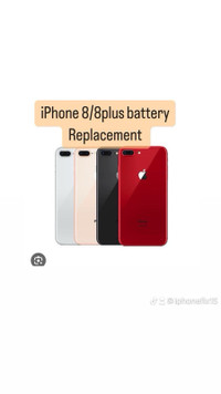 iPhone battery replacement $39.99