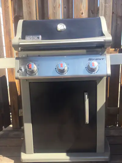 One year old. Well maintained. Comes with aftermarket griddle and rotisserie (both never used)