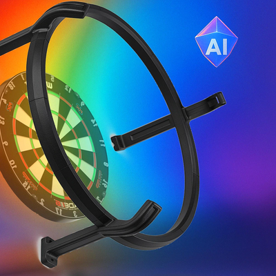 AutoDarts Ringlight and Mounted Cameras, View more