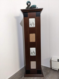 Wood Accent Storage Cabinet