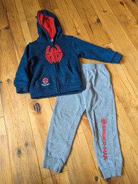 Spiderman outfit size 5 