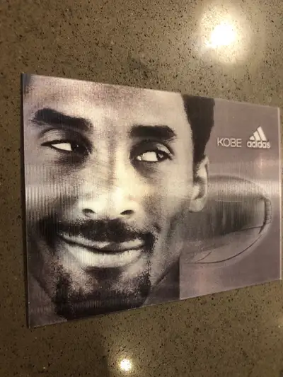 RARE Kobe Bryant Adidas Lenticular Shoe Card, View more