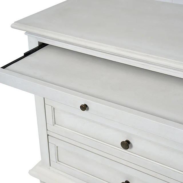 Hulala Home ® Nightstand - 3-Drawer White in Dressers & Wardrobes in St. Catharines - Image 3