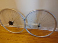 Brand new 27 x 1 1/4 double walled road wheelset $200 firm