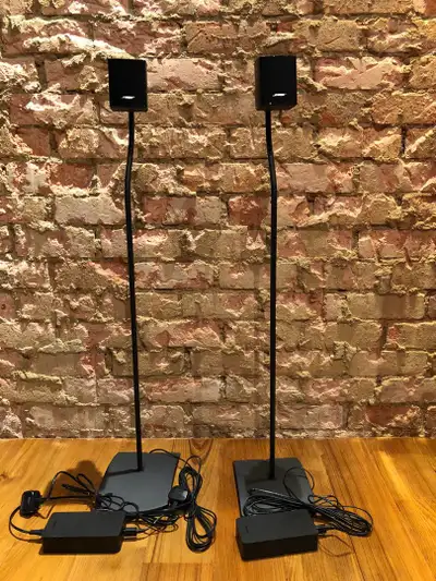 Bose Surround Speakers with Bose Stands *LIKE NEW*, View more