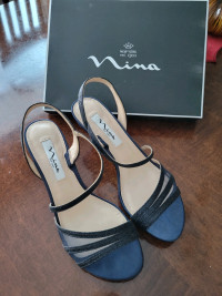 Nina New York navy grad shoes