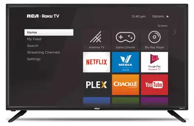 RCA TV 40 inch comes with remote Tv stand available for additional 30$ Great condition moving sale P...