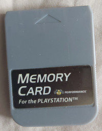 PlayStation Memory Card