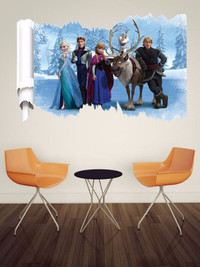 Brand New 3D Frozen Wall Stickers - $25 each