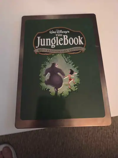 40th anniversary jungle book dvd steel book, View more