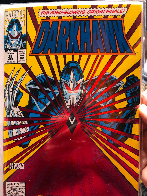 Marvel comics - darkhawk ( death and life) in Comics & Graphic Novels in Barrie